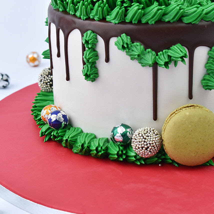 Qatar Football Fan Designer Cake