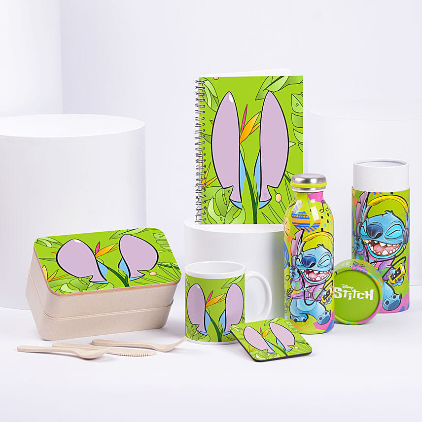 Rainbow And Stitch Vibes Back to school set