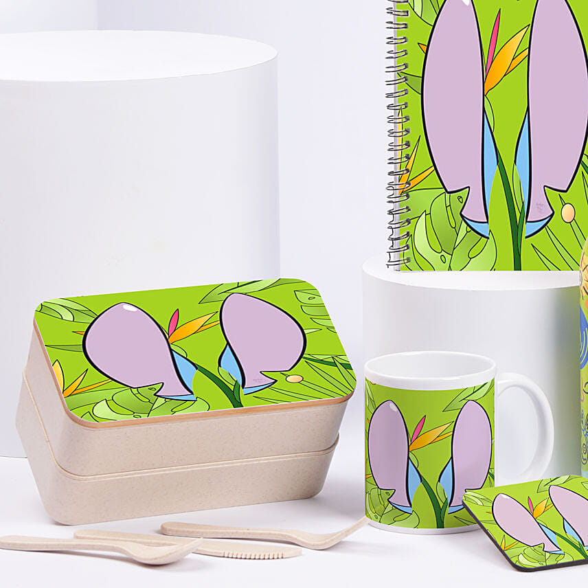 Rainbow And Stitch Vibes Back to school set