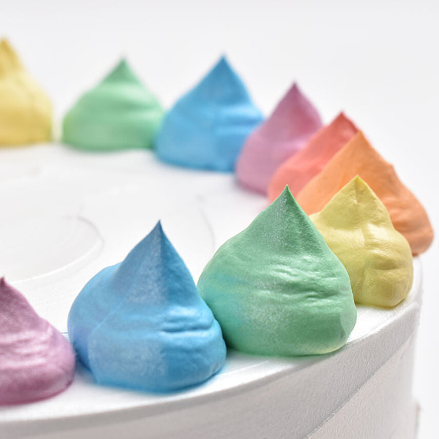 Rainbow Surprise Cake
