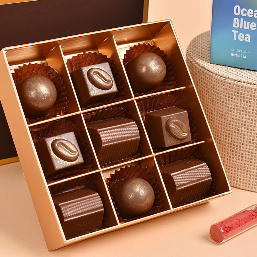 Rakhi Combo with Premium Tea & Chocolate