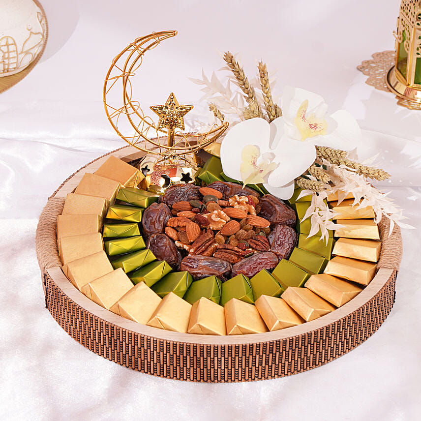 Ramadan Kareem Chocolate Tray