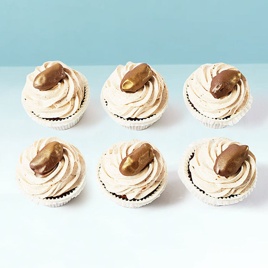 Ramadan Mubarak Dates Cup Cakes Set Of 6