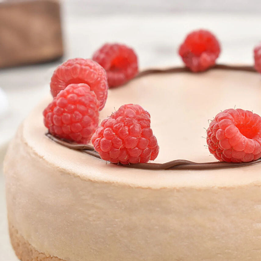 Raspberry Baked Cheese Cake
