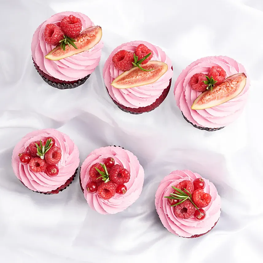 Red Velvet Cupcakes-6pcs