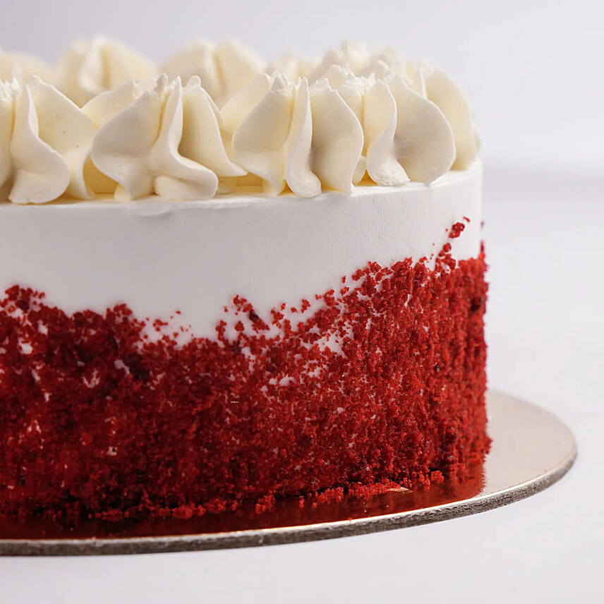 Red Velvet Photo Cake For Birthday 1.5 kg