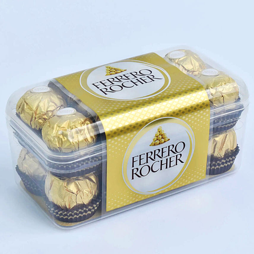 Regal Crest Beads Rakhi And 16 Pcs Ferrero Rocher