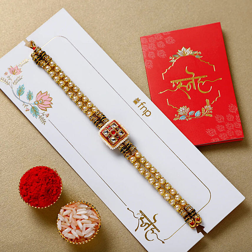 Regal Ethnic Rakhi N Motichoor laddoo