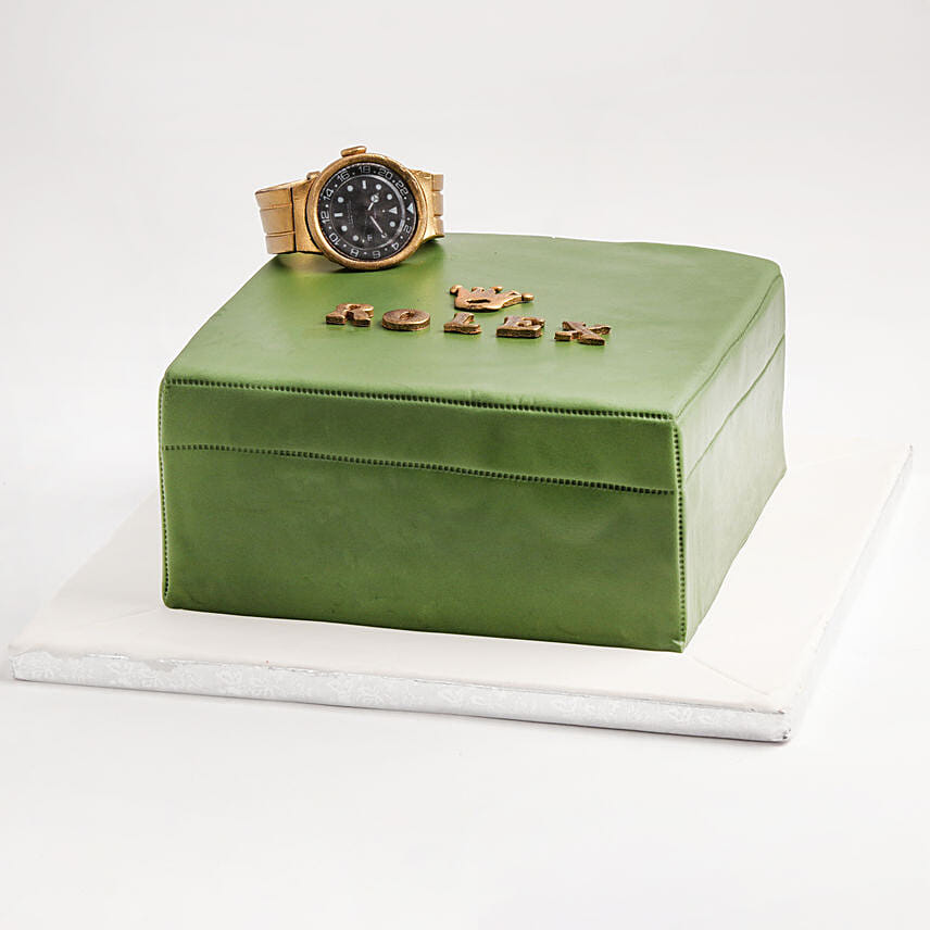 Rolex 3D Designer Theme Cake Red Velvet