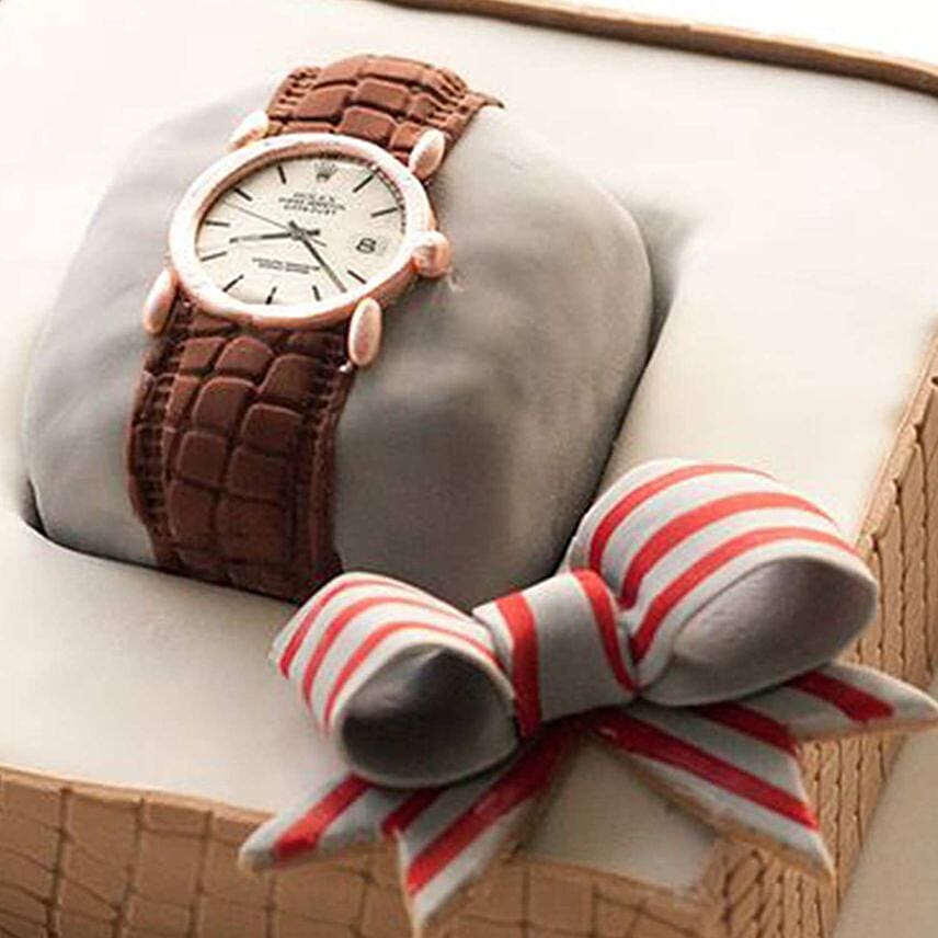 Rolex Watch Cake