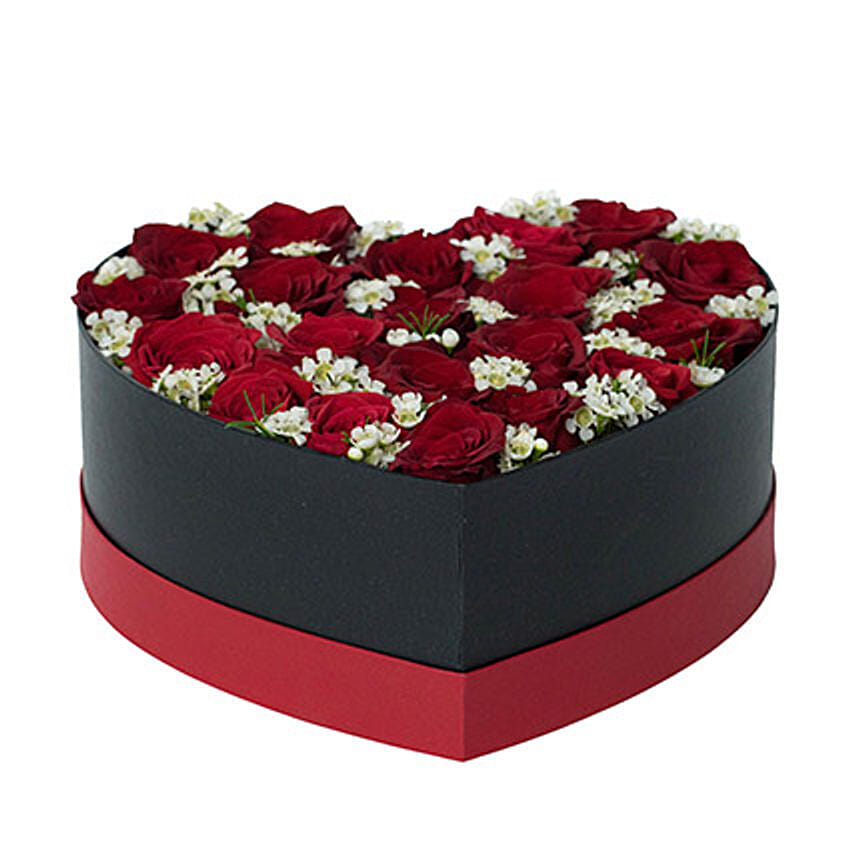 Romantic Red Roses Arrangement