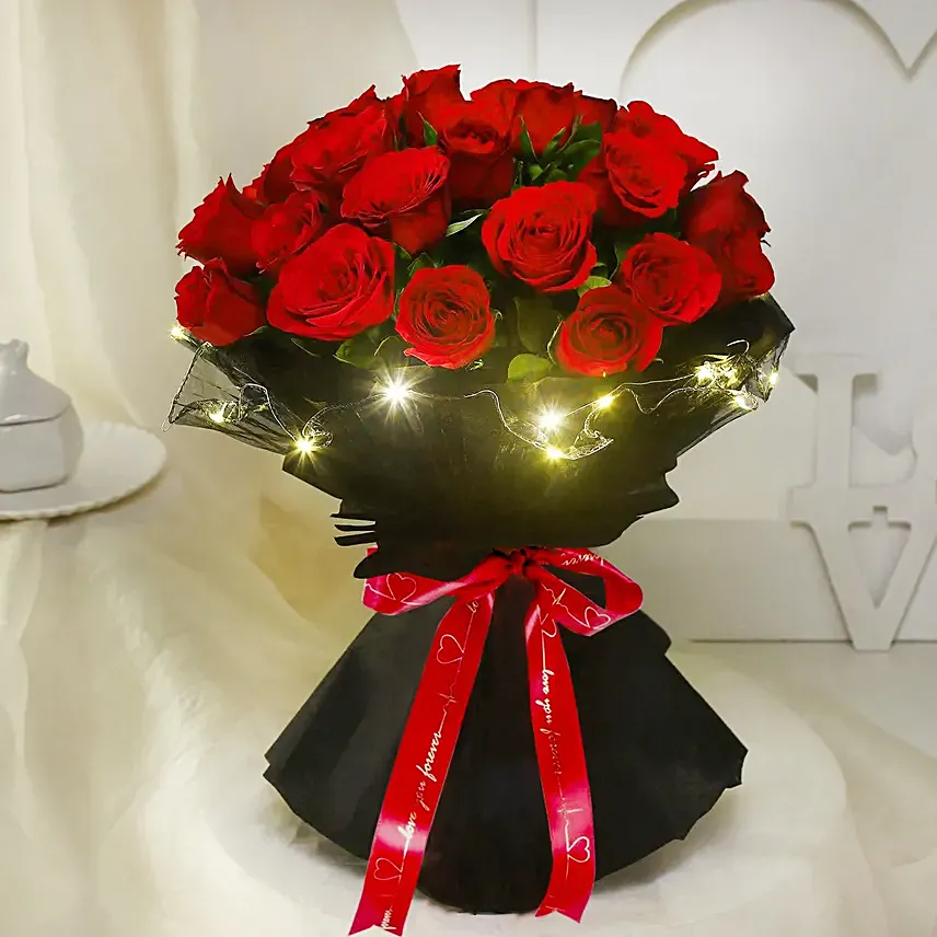 Rose N Chocolate Cake Radiant Combo