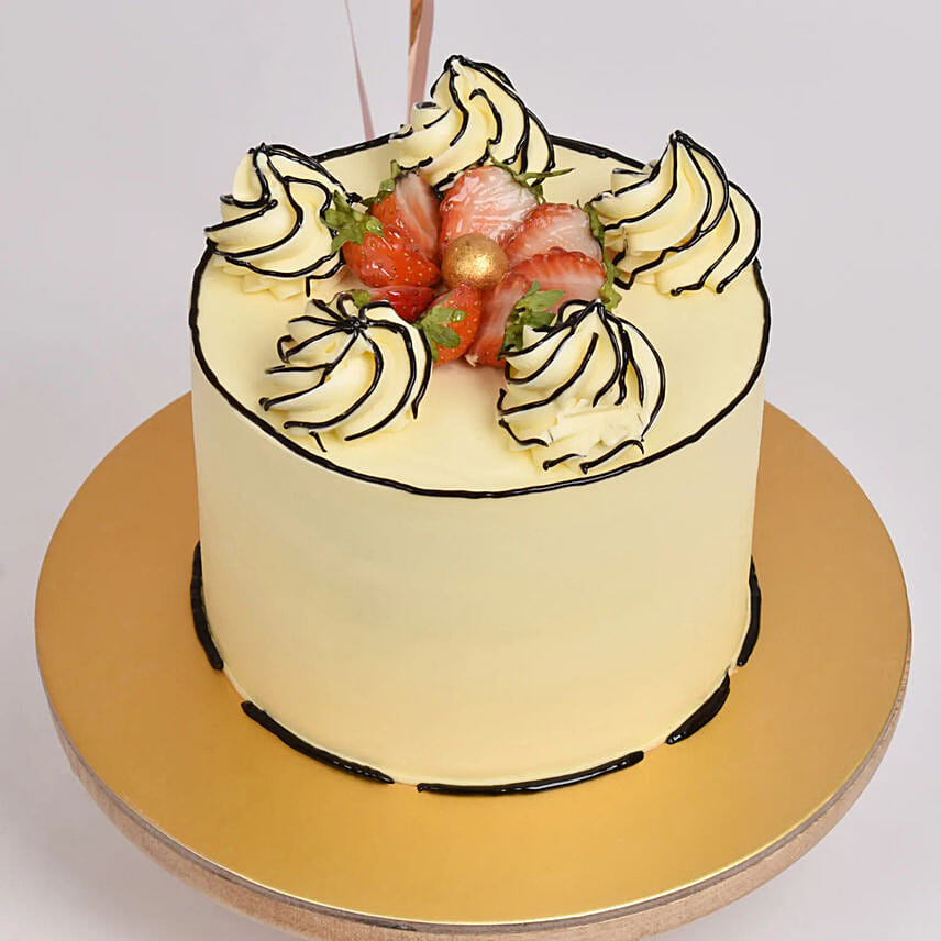 Roses Affection Cake and Balloons