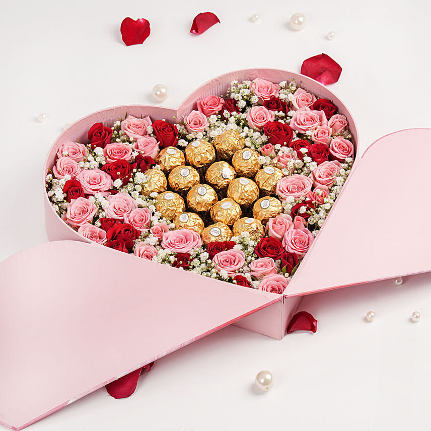 Roses and Chocolates For My Sweet Valentine
