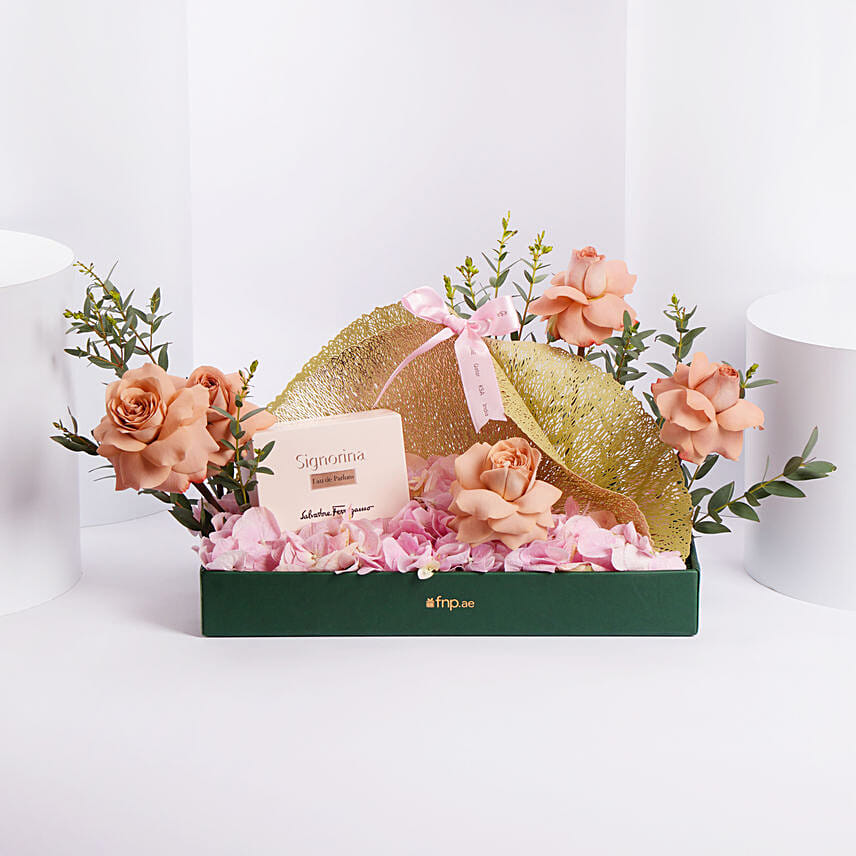 Salvatore Ferragamo Signorina Edp Luxury Gift Arrangement