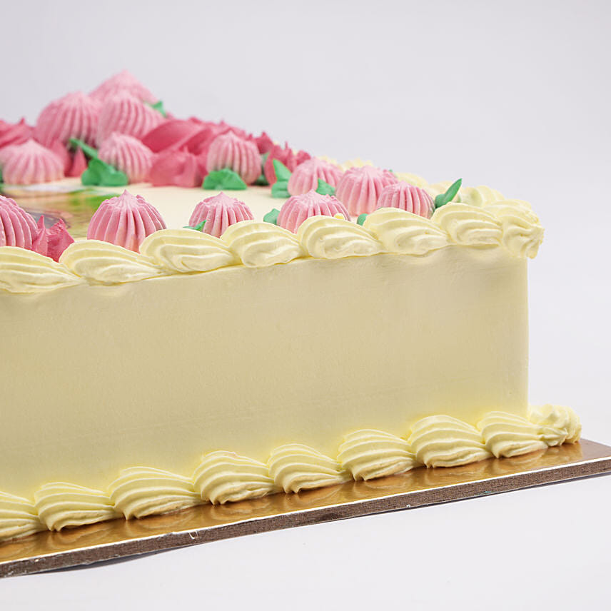 Scarlet Dream Red Velvet Photo Cake