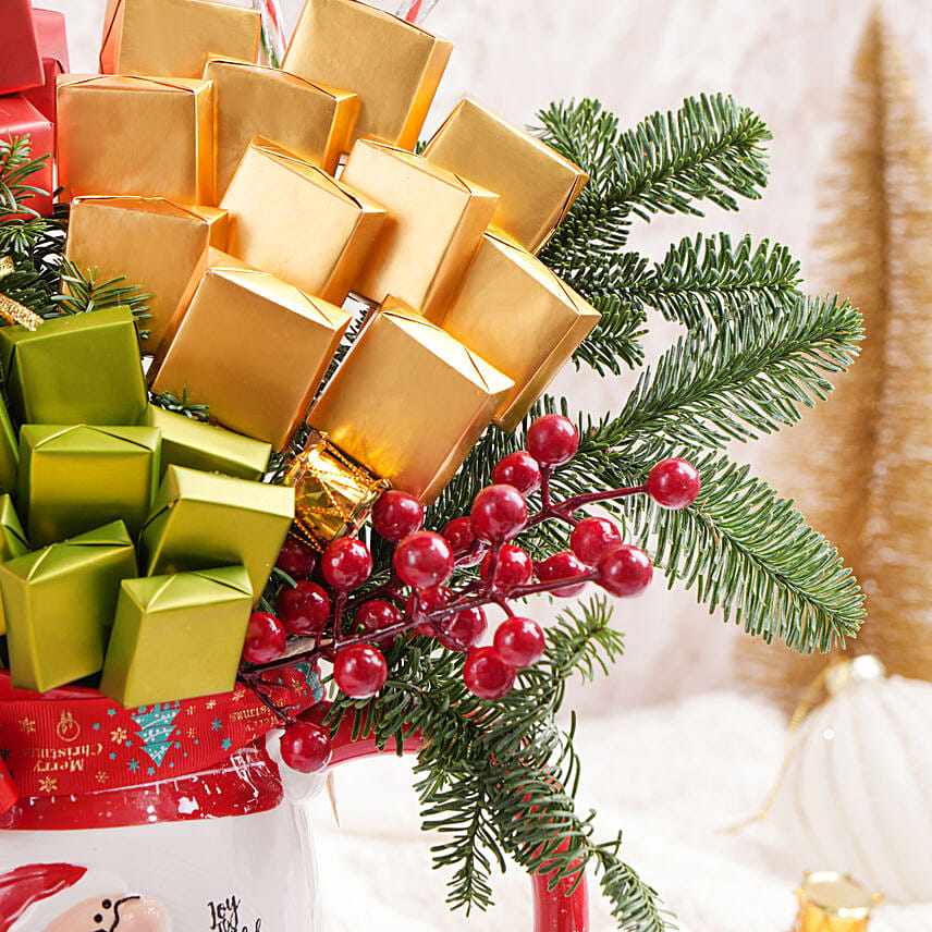 Secret Santa Chocolates Arrangement