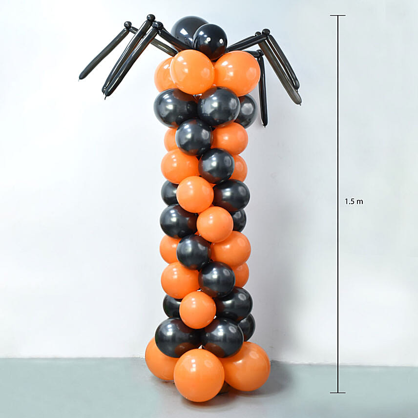 Sipder Balloons Pillar