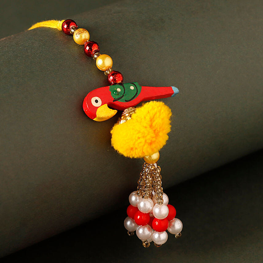 Sneh Classic Lumba Rakhi with 500 grams Kaju Katli