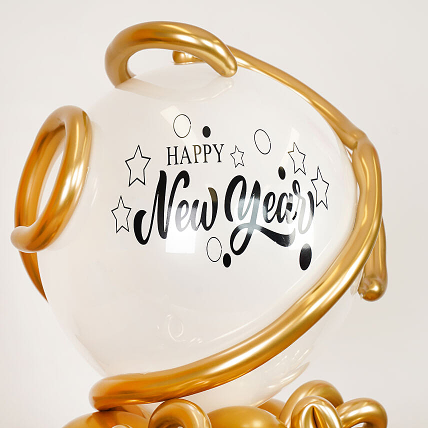 Sparkling New Year Balloon Arrangement