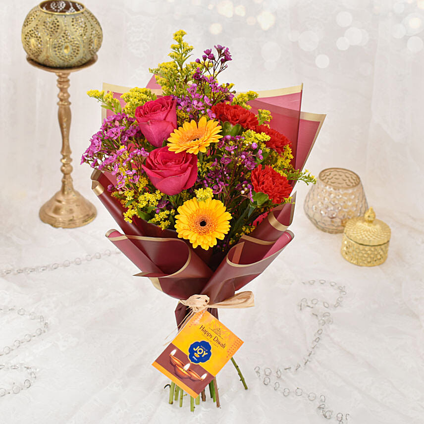Sparks of Joy Diwali Flower Bouquet
