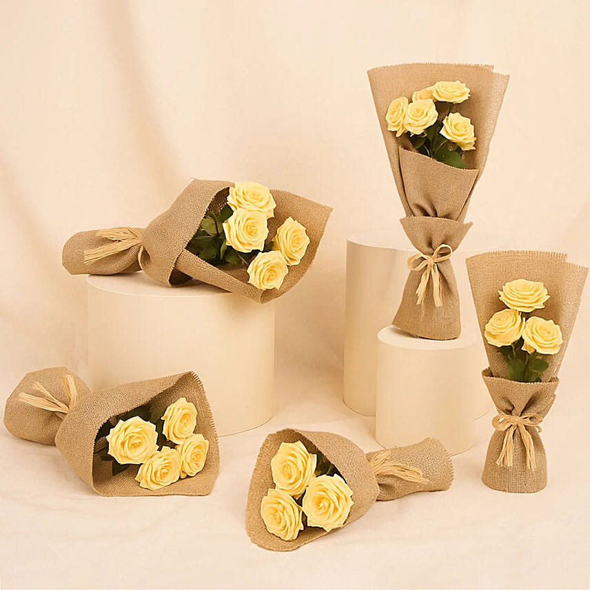 Spray Roses Bouquet Set Of 5