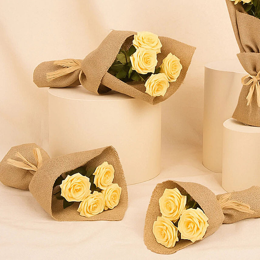 Spray Roses Bouquet Set Of 5