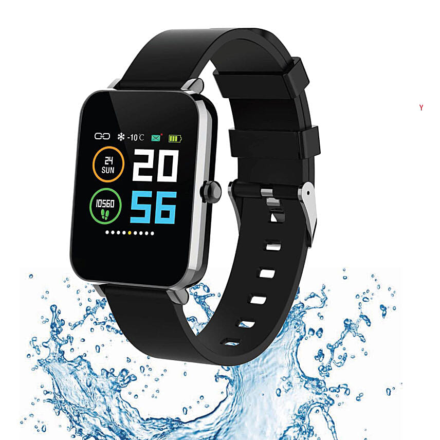 Stylish Fitness Tracker Black