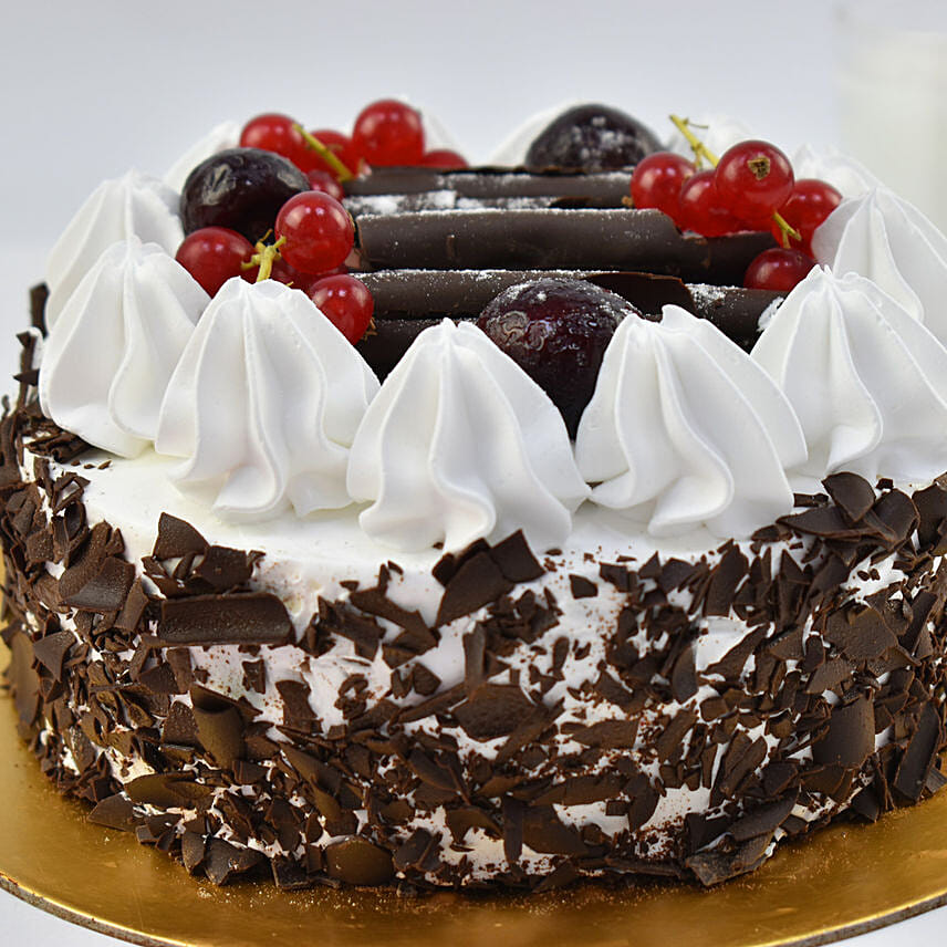 Guilt Free Black Forest Half Kg Cake