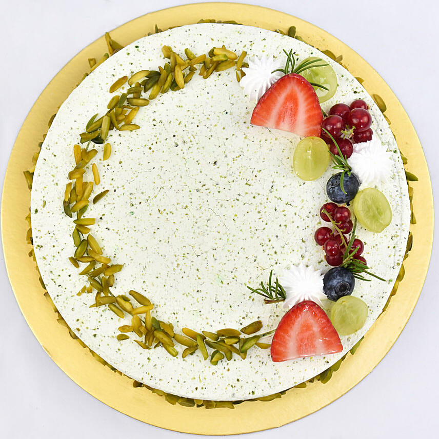 Guilt Free Pistachio Cake 8 Portion