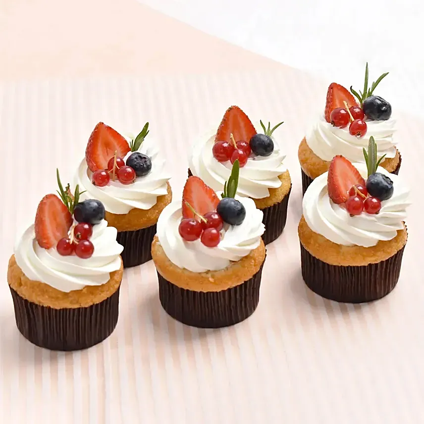 Guilt Free Vanilla Cupcakes