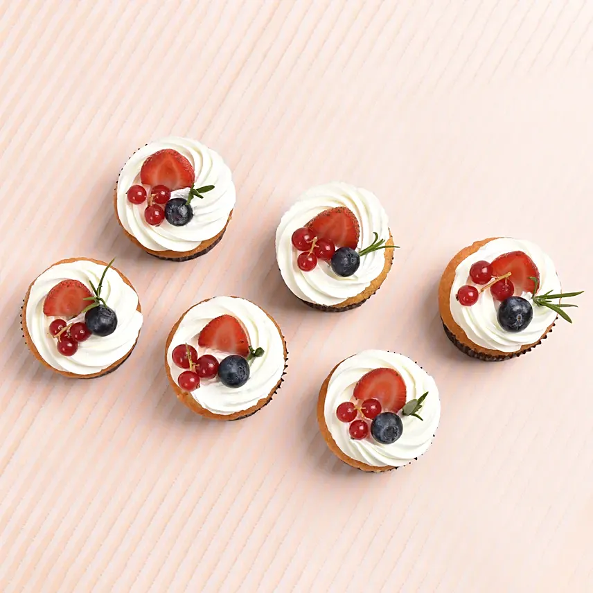 Guilt Free Vanilla Cupcakes