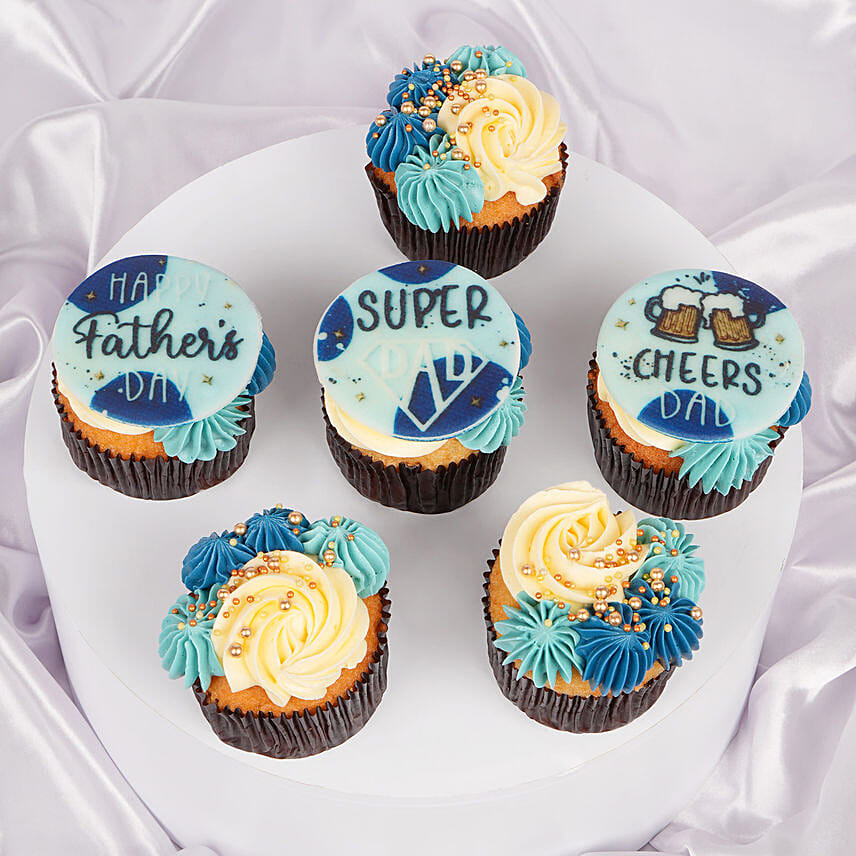 Super Dad Cupcakes Box