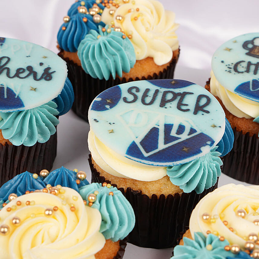 Super Dad Cupcakes Box