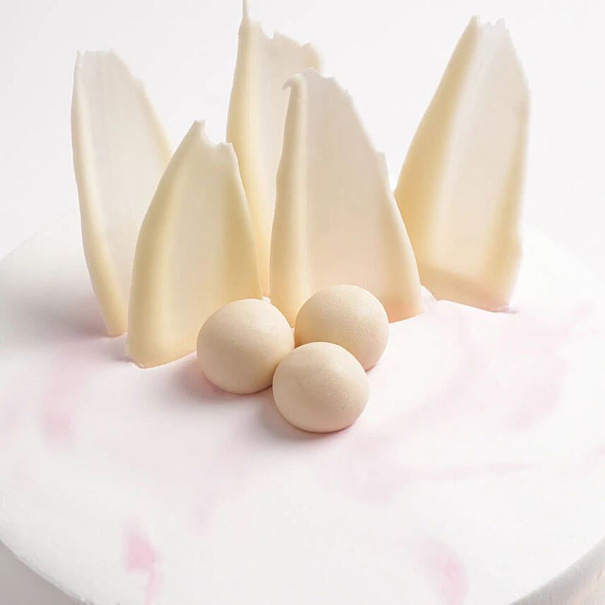 Sweet & Delicious Vanilla Eggless Cake 4 Portion