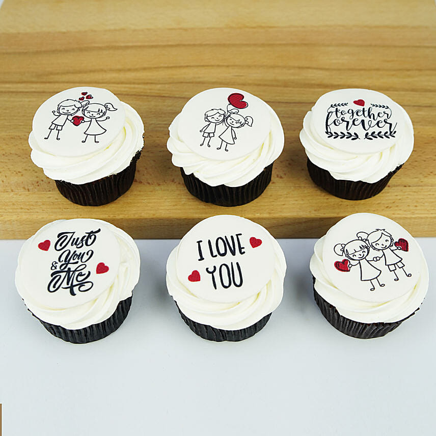 Sweetness of Love Cupcakes n Roses