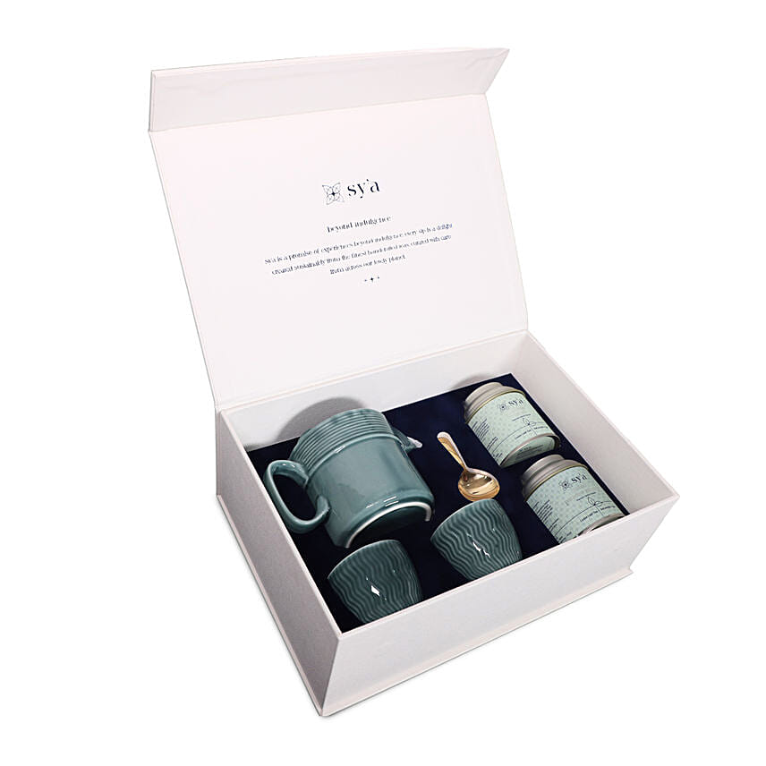 Sy'a Ramadan Royal Green Set With Herbal Infusions