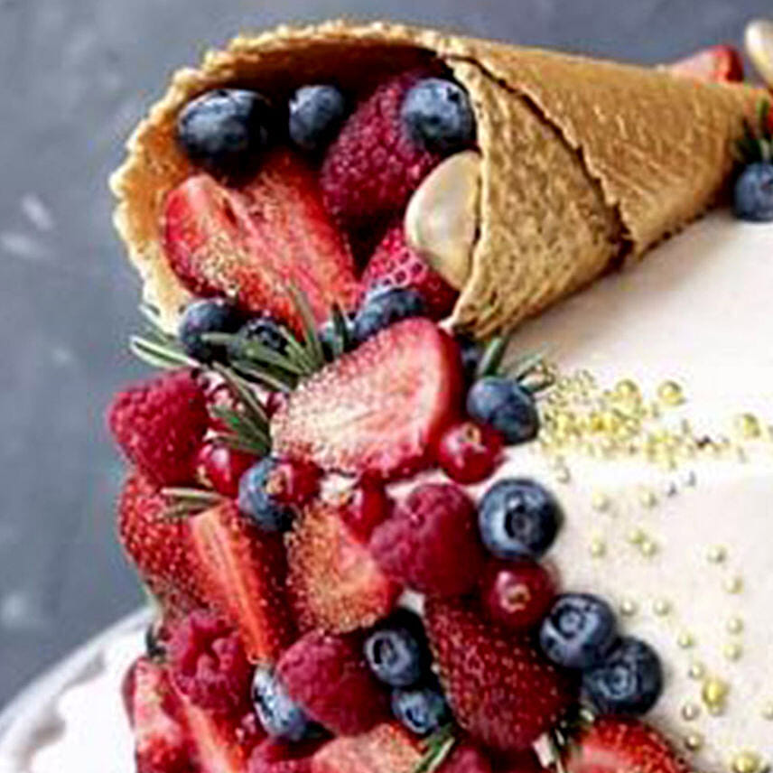 Tales of Taste Cone Vanilla Cake
