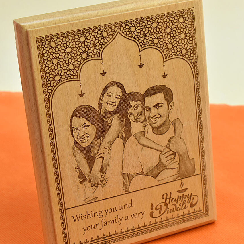 Tea Light Holder with Diya Impression