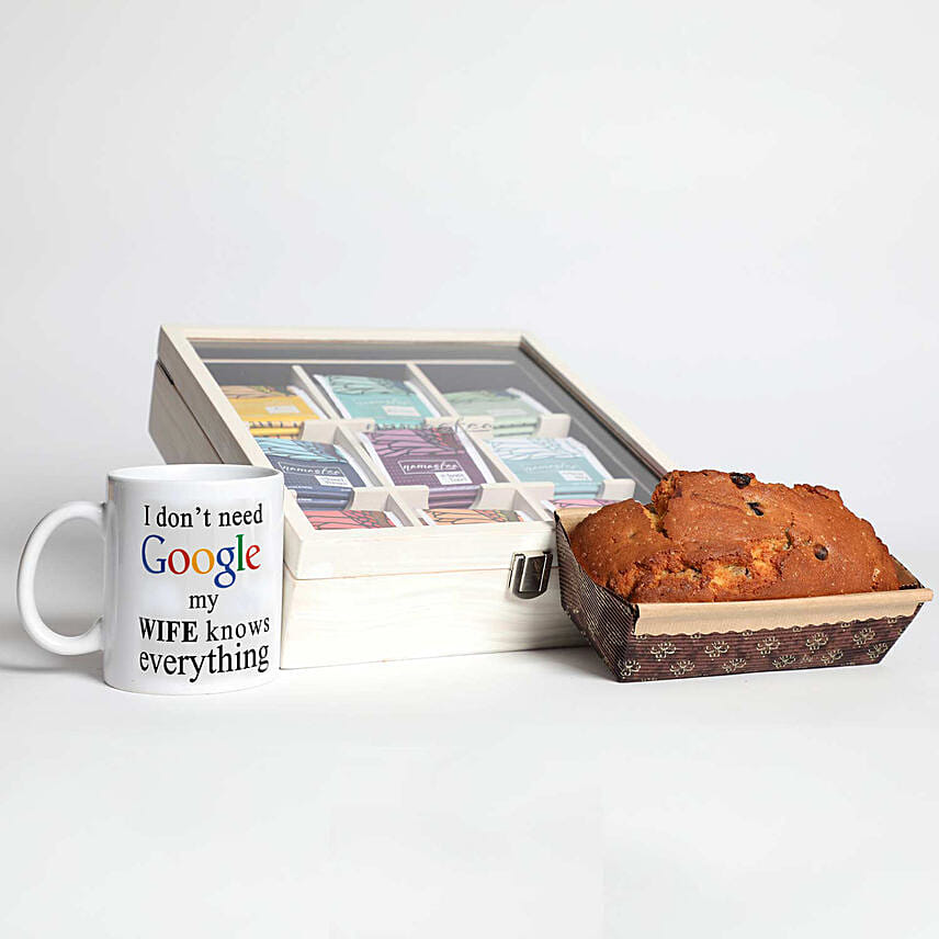 Tea Time Goodies Hamper for Wife