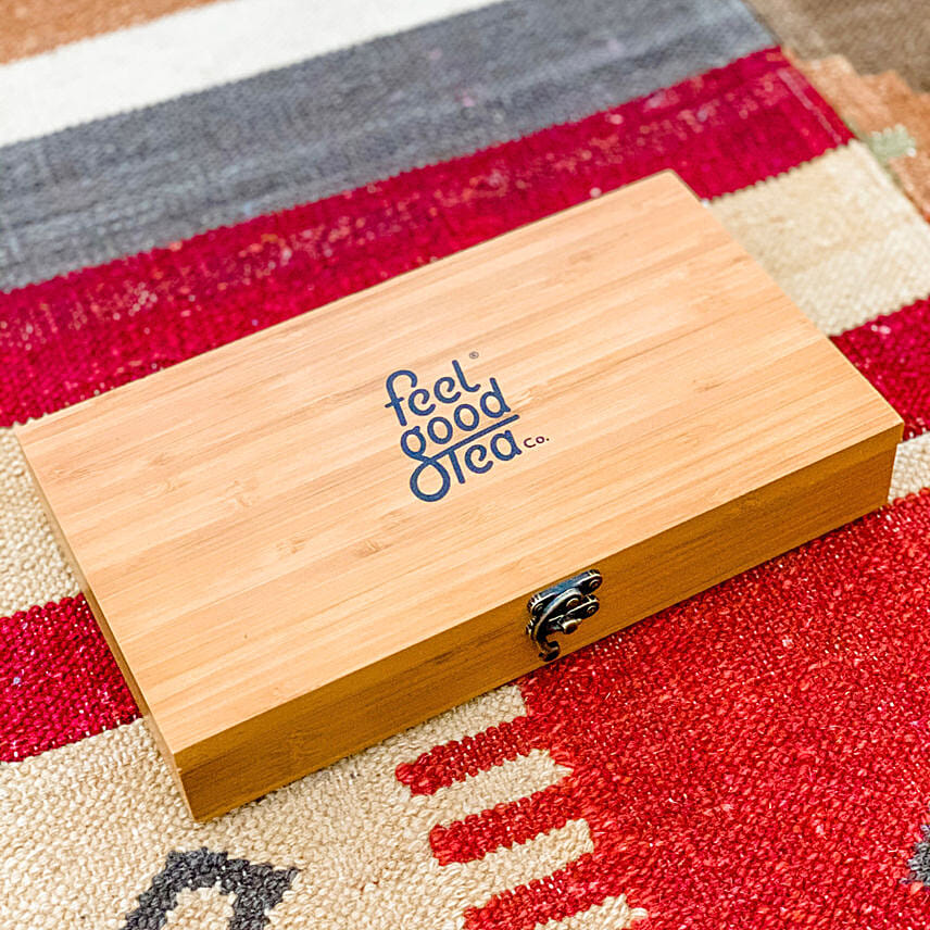 Tea Wooden Box By Feel Good Tea