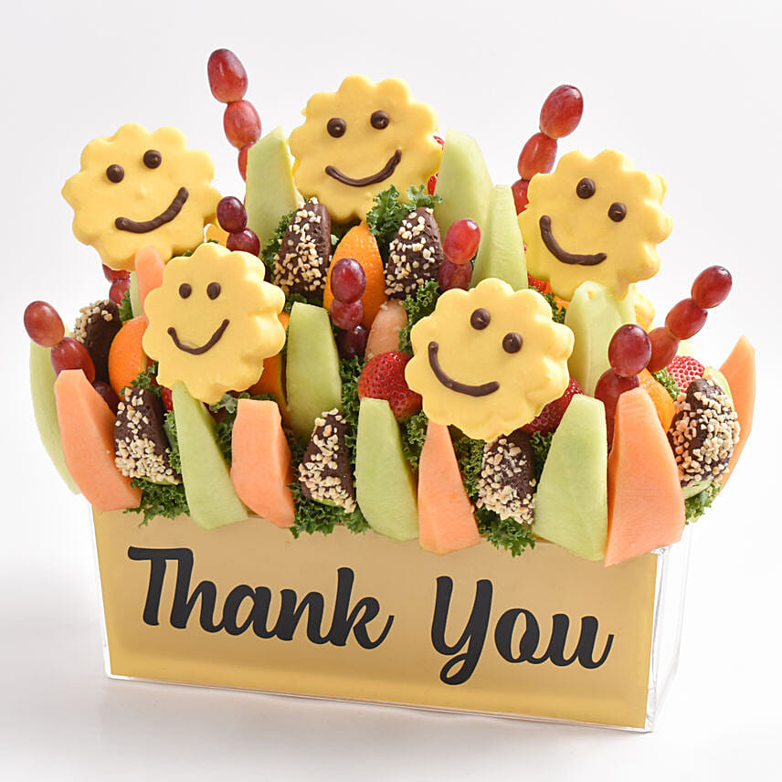 Thank You Fruit Arrangement