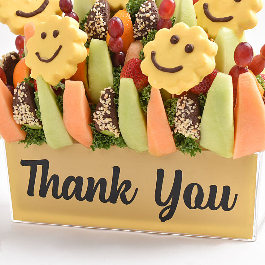 Thank You Fruit Arrangement