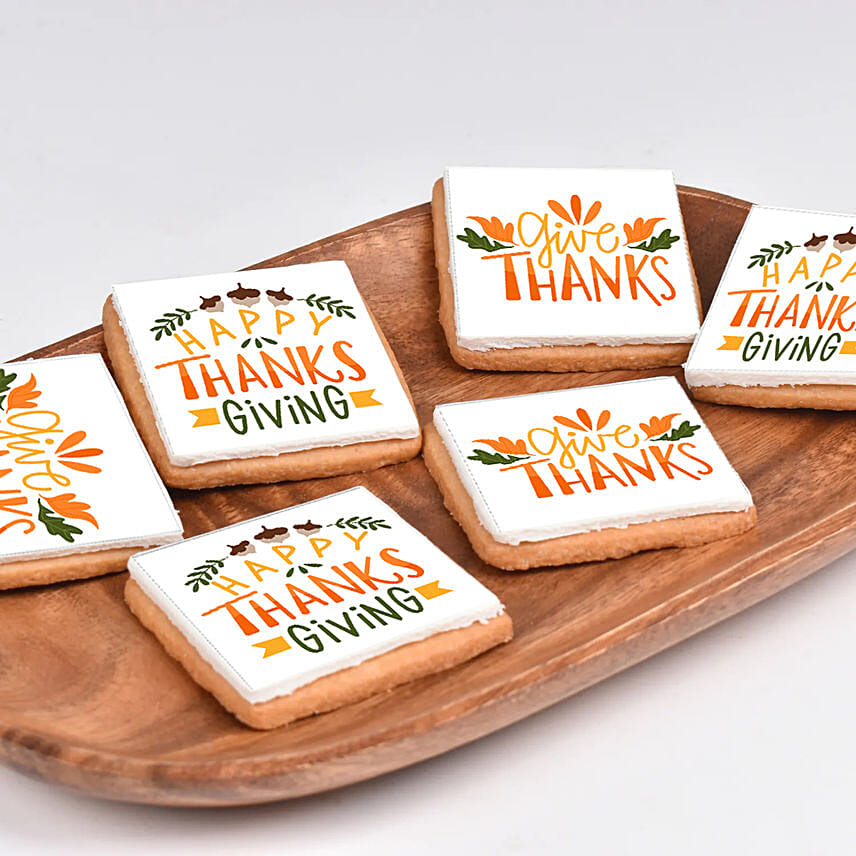 Thankgiving Cookies 6 Pcs