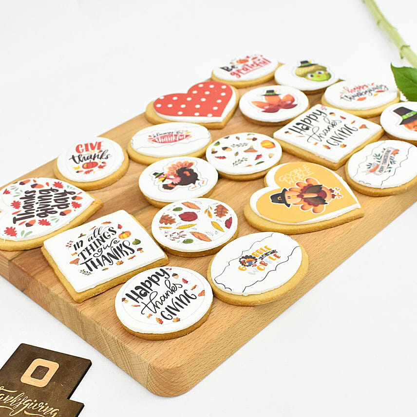 Thankgiving Cookies 6 Pcs