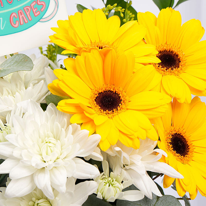 Thanks To Nurse Flowers Arrangement