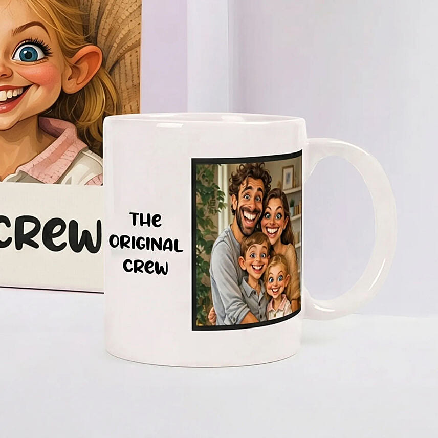 Family Bond Canvas Print and Mug Set