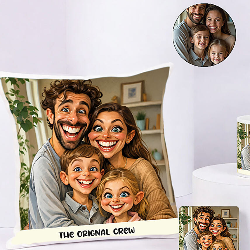 The Original Crew Cushion Mug Set
