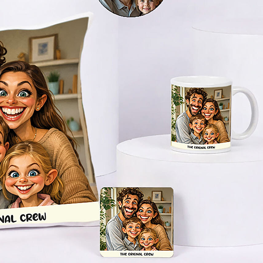 The Original Crew Cushion Mug Set