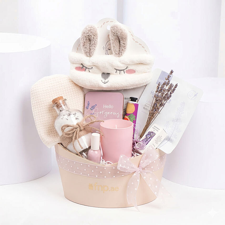 The pamper hamper